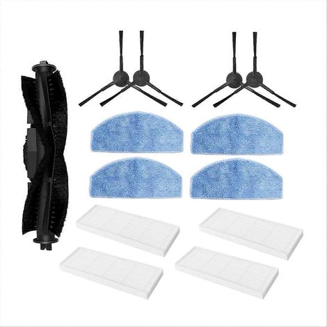 13 pièces de rechange pour aspirateur Laresar Mars01 / Lubluelu SL68 : brosse latérale principale, filtre HEPA (1/5)