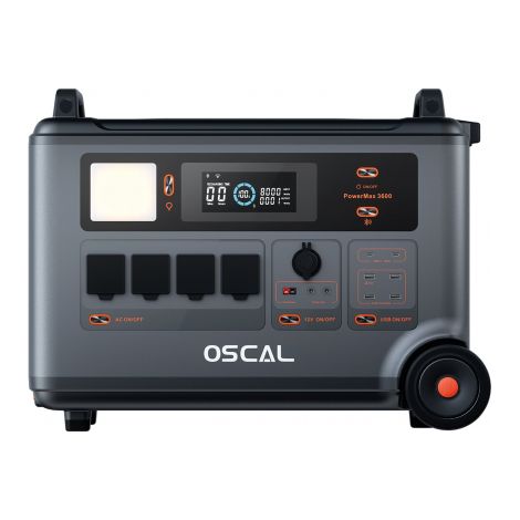 Station D'énergie Portable Oscal Powermax Se 3600 3600wh Lifepo4 3600w (1/3)