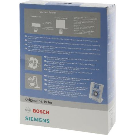 Sacs aspirateur gxl/gxxl par 4 17003049 - aspirateur