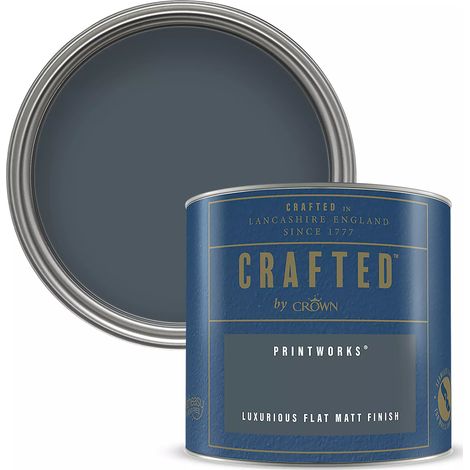Crown Crafted Luxurious Flat Matt Emulsion (Print works, 125ml) (1/3)