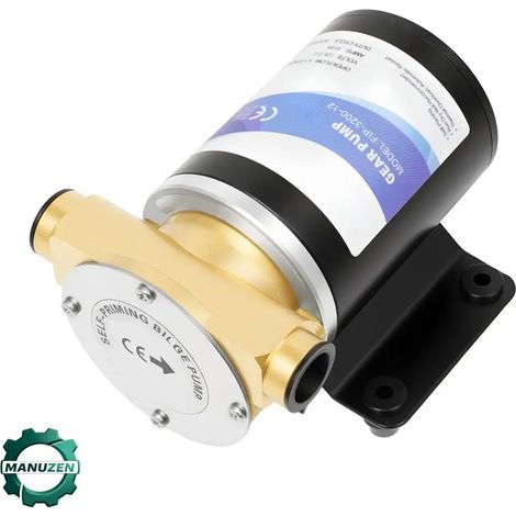 Manuzen - Pompe À Eau Auto Amorçante Pour Irrigation Agricole 12V 120W IP68 (1/4)
