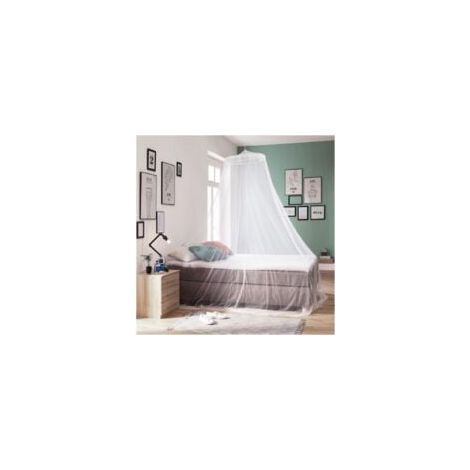 Moskitonetz für Kinderbett, Moskitonetz für Einzelbett, Moskitonetz für Doppelbett, weißes Moskitonetz für die Decke, großes Moskitonetz für Himmelbett, Moskitonetz zur Dekoration des Zimmers und zum 
