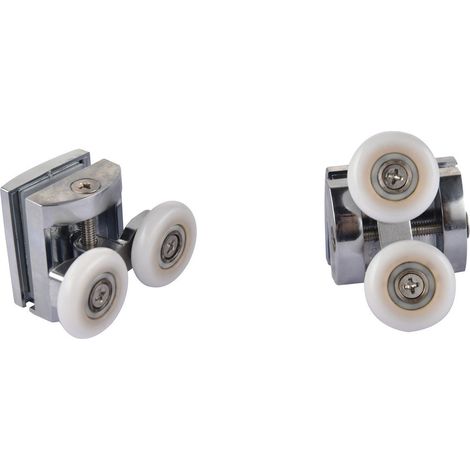 Ricambio cuscinetti per box doccia modello universale attacco superiore ruota da Ø23 mm Tecom HS101SU  Cuscinetti (1/2)