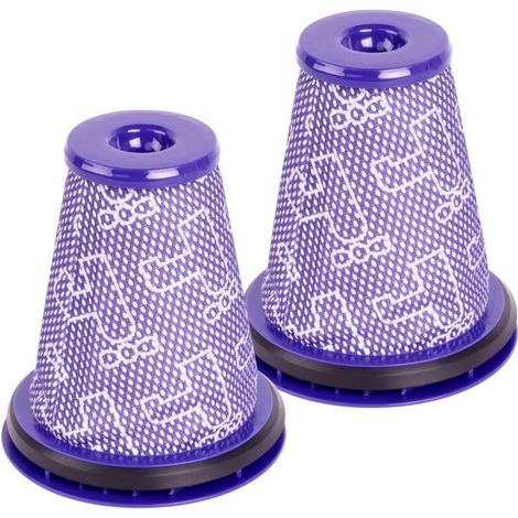 Pack of 2 replacement pre-filters for Dyson vacuum cleaners CY18 CY22 CY23 CY24 CY25 DY75 DY77 DY78 (1/4)