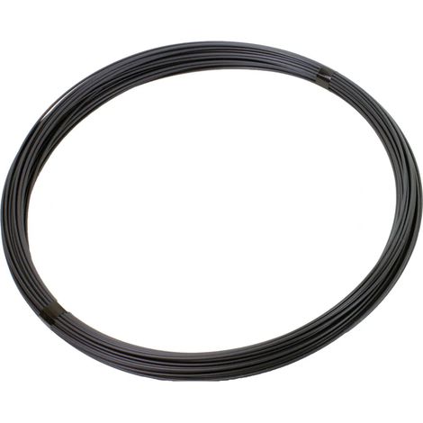 110 mètres de fil tendu, 3,1 mm, anthracite, Allemagne, clôture en grillage (1/2)