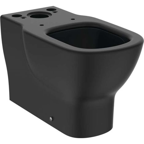 Ideal Standard Tesi - Vaso monoblocco, scarico inferiore/posteriore, AquaBlade, nero seta T5560V3