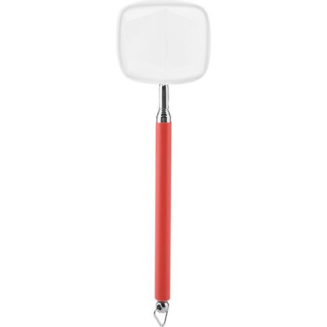Filet extensible télescopique pour aquarium et bassin, épuisette à crevettes et poissons (carré rouge) (1/5)