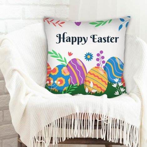 Housse de coussin sans coussin doux et respirant pour canapé, chambre, salon (1/5)