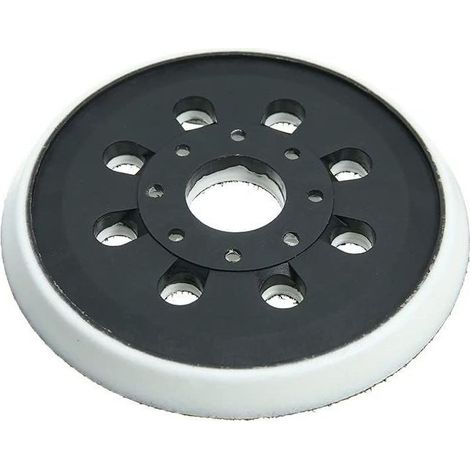 1 Chassis de meuleuse 12,7 cm 8 trous Disque de polissage électrique pour rainures et bords (1/5)