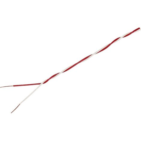 econ connect KD02TWSVS10 Fil de câblage 2 x 0.2 mm² rouge/blanc 10 m C892542