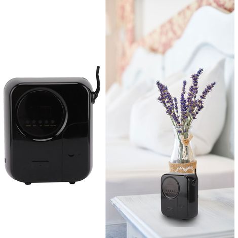 Duftdiffusor für ätherische Öle, geeignet für Hotels, Karaoke-Bars und Einkaufszentren, Aromatherapiegerät für Kosmetikstudios und Bekleidungsgeschäfte, intelligenter Diffusor, schwarz, europäischer S (1/5)