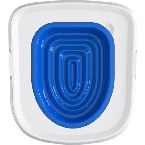 1 pièce Kit entraînement propreté chat, housse siège toilette bleue, accessoire éducation féline pour chaton et adulte
