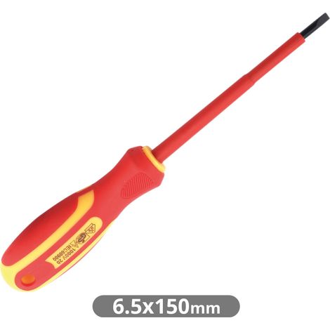 Tournevis plat isolant 6x150mm
