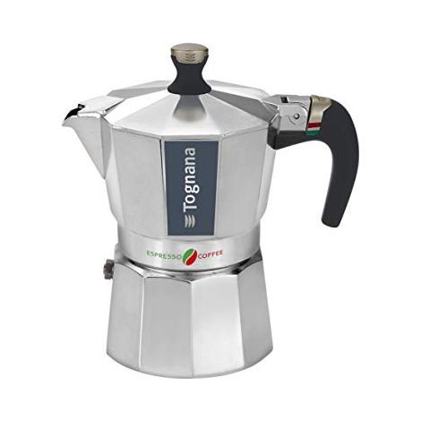 Tognana Italika Moka 3 Tazze, Alluminio (1/4)