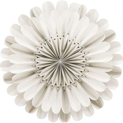 Lampe Suspension Déco "Jarvson" 60cm Beige (1/5)