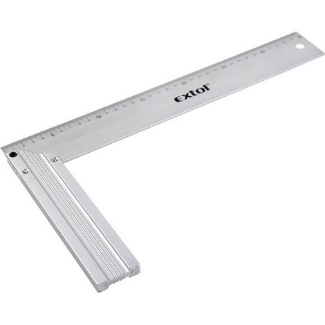 Ángulo de aluminio EXTOL CRAFT 400 mm, 3327