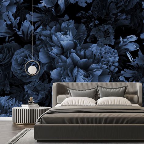 Papier peint panoramique - Fleurs - 130 cm x 87 cm (1/4)