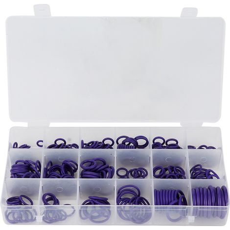 Kit d'accessoires de climatisation automobile comprenant 270 joints toriques pour système de type C (1/5)