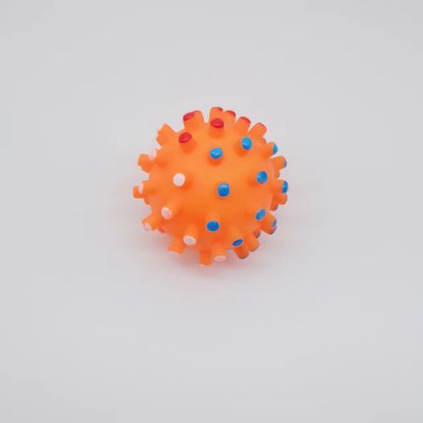 Lot de 2 balles hérisson(orange) (1/5)