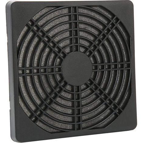 Lot de 10 grilles de protection anti-poussière pour ventilateur de PC, boîtier de refroidissement, lavables, 12 cm. (1/5)