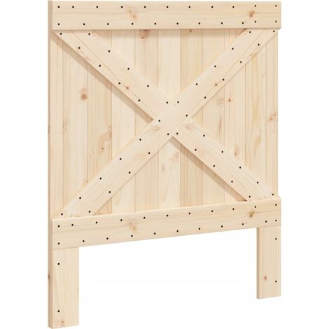 Tête de lit 90x104 cm bois massif de pin vidaXL (1/5)