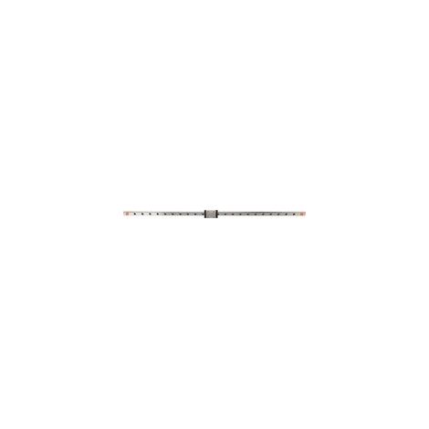 Rail de guidage de mouvement linéaire en acier, 600mm, roulement de charge élevé, positionnement précis, curseur à faible Friction avec (1/5)