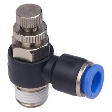 NGB-Eckventil L-ZWR. EIN AUS 1/8"R - 6 MM