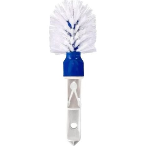 Brosse de nettoyage manuelle adaptée aux piscines hors sol et enterrées, aux jacuzzis, aux spas, aux sols de salle de bain et aux cuisines. (1/4)