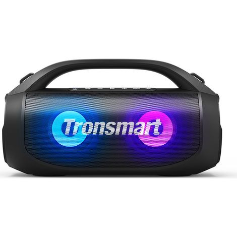Tronsmart Bang SE Tragbarer Lautsprecher – Brillanter Stereoklang, IPX6 wasserdicht, 24 Stunden Akkulaufzeit, RGB-Beleuchtung (1/5)