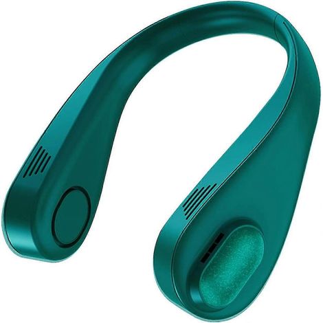 Tragbarer USB-Nackenventilator, Mini-Kühler, Halskettenventilator, wiederaufladbarer Mini-USB-Ventilator für drinnen und draußen im Sommer