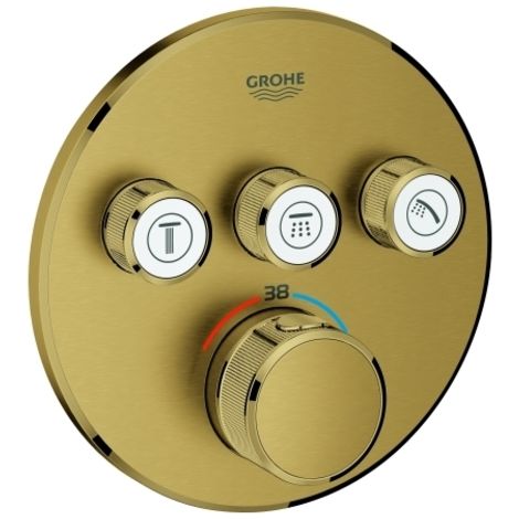 Grohe Grohtherm SmartControl Thermostat mit drei Absperrventilen,