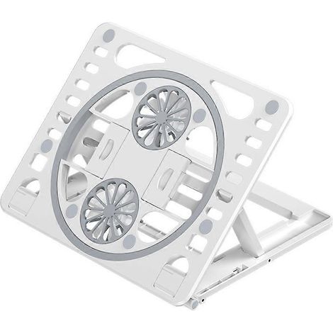Hier ist ein Vorschlag für einen Produkttitel auf Französisch (weniger als 190 Zeichen): Kühlständer für Laptop, verstellbare belüftete Basis, Fußstütze für MacBook Air Pro, leiser Kühler Zeichen: 143