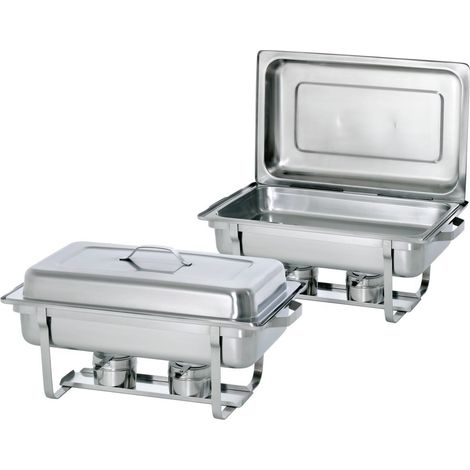 Chafing Dish GN 1/1 Twin Pack Set - Bartscher (1/2)
