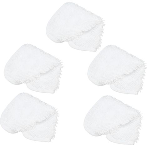 Lot de 5 lingettes de nettoyage en fibre pour balai vapeur Vileda (1/5)