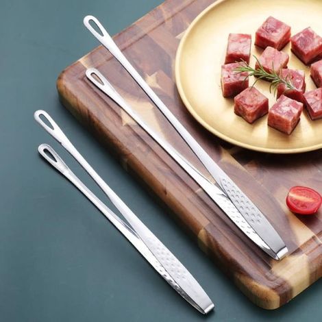 Ustensiles de cuisine - Non spécifié - Pince à aliments - Acier inoxydable - 21 cm - Antidérapant (1/3)