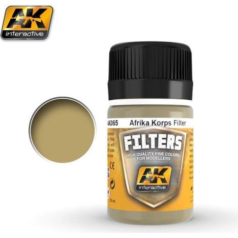 Peinture AK Interactive Weathering AK065 Filter For Afrika Korps Véhicules (1/2)