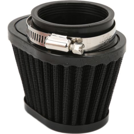 Filtre à air moto 51mm/2in, collier de serrage, caoutchouc noir étanche à la poussière, remplacement pour SUZUKI (1/5)