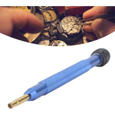 Tournevis multifonctionnel, outil de démontage des mouvements de montres, comprenant des vis de forme irrégulière et un tournevis hexagonal interne de 2,3 mm de diamètre. (1/5)