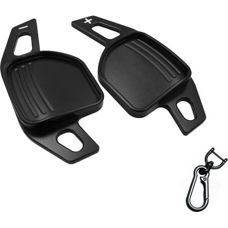 `Extension de levier de vitesse pour volant de voiture - Convient pour Audi A1 A7 A3 A4 A5 A6 A8 S4 S5 S6 S8 RS4 RS5 2012-2016 - Idée cadeau (noir) (1/5)