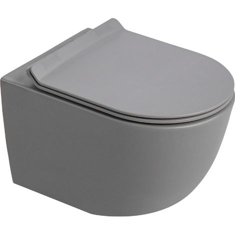 PixL SoftClose-Sitz für WC-Becken CEPX010, Grau matt (CEPXSCGRM)