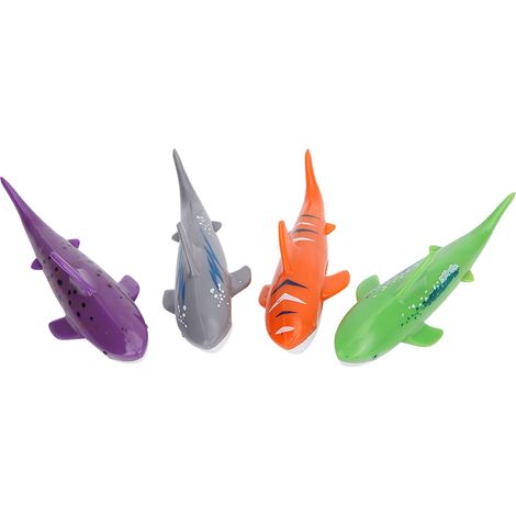 Lot de 3 jouets de plongée enfants créatures océaniques simulation requin PVC pour jeu dans l'eau (1/5)