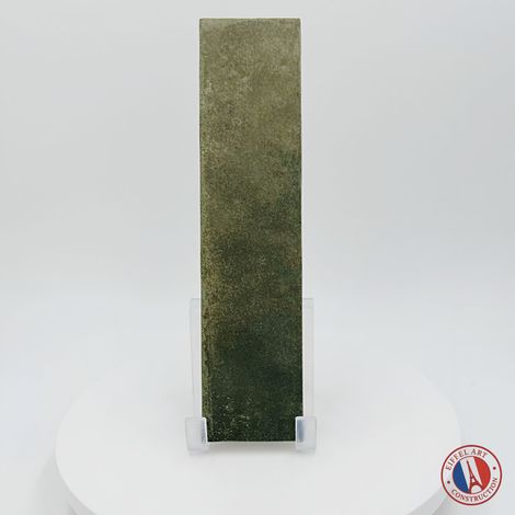 Aelle - carrelage sol / mur effet zellige bejmat vert 6x24,6 cm mate ARGILE KAKHI - Vendu par boîte de 0.50 m² (1/3)