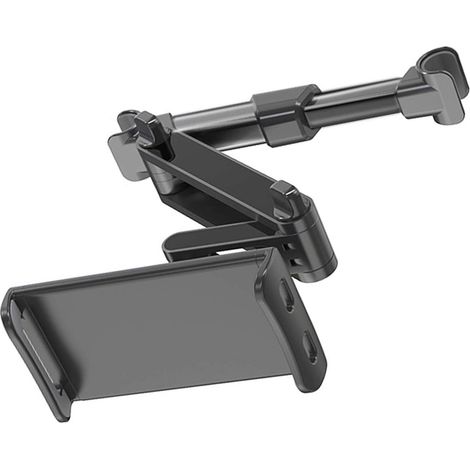 Support de tablette de voiture réglable, support universel pour tablette : fixation pour appui-tête compatible avec les téléphones et tablettes de 4,7 à 12,9 pouces (1/5)