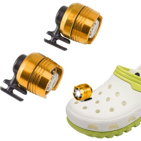 2-teilige tragbare Lampe für Holzschuhe, Gold (1/5)