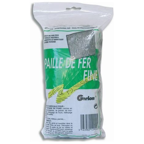 PAILLE DE FER 100GR FINE P01F GERLON