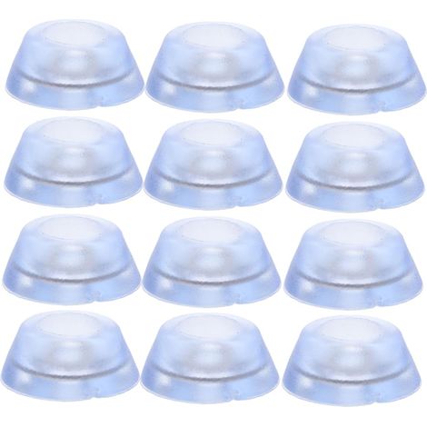de 20 patins antid rapants transparents en silicone avec vis (1/5)