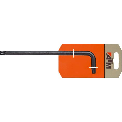 Clé Allen Torx T15 de sécurité longue (86,5 mm) sous blister - Distributeur automatique de billets