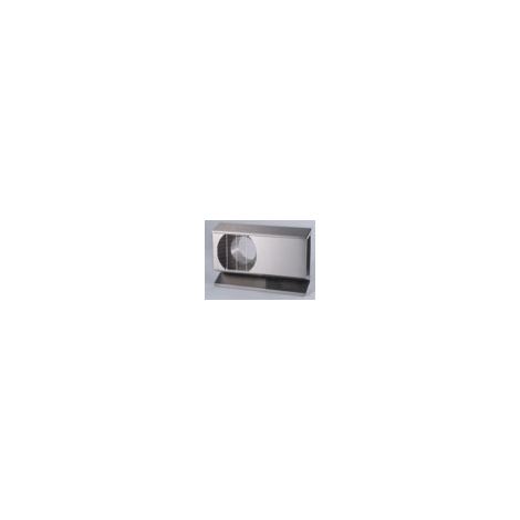 Pluggit PluggEasy - Wetterschutzgitter Edelstahl - WSG150D-2-VA