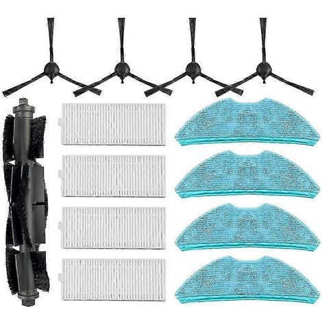 Têtes de brosse, filtres et serpillières de rechange pour aspirateur compatibles avec les séries 2000/3000 XU2000/20 XU2100/10 XU2100/20 XU3100/01. (1/5)