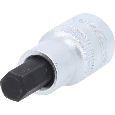 KS Tools 1/2 Bit-Stecknuss Innensechskant, kurz, 10 mm (1/4)
